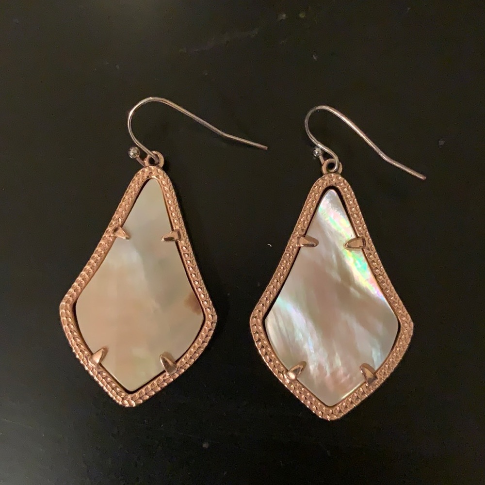 Kendra Scott Rose Gold Alex Earrings